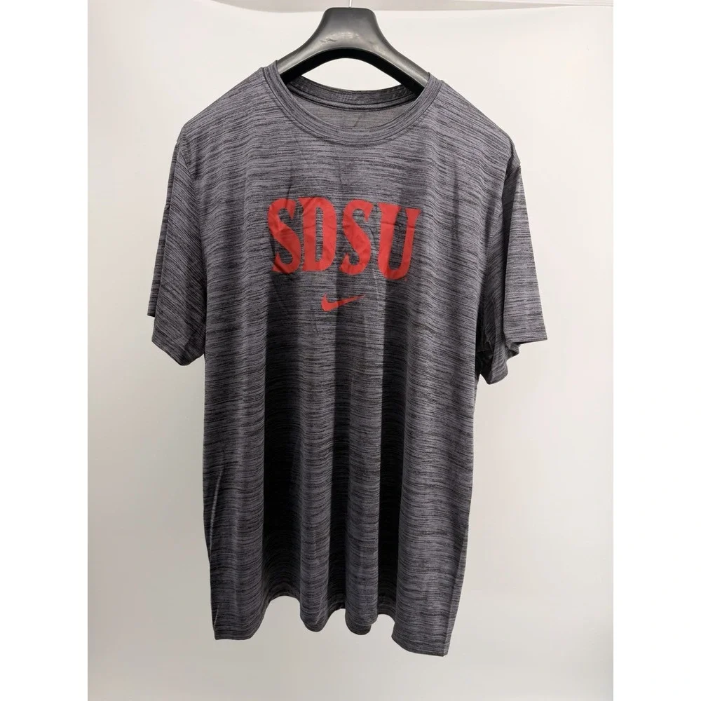 The Nike Tee San Diego State Heather Gray/Black Tshirt XXL